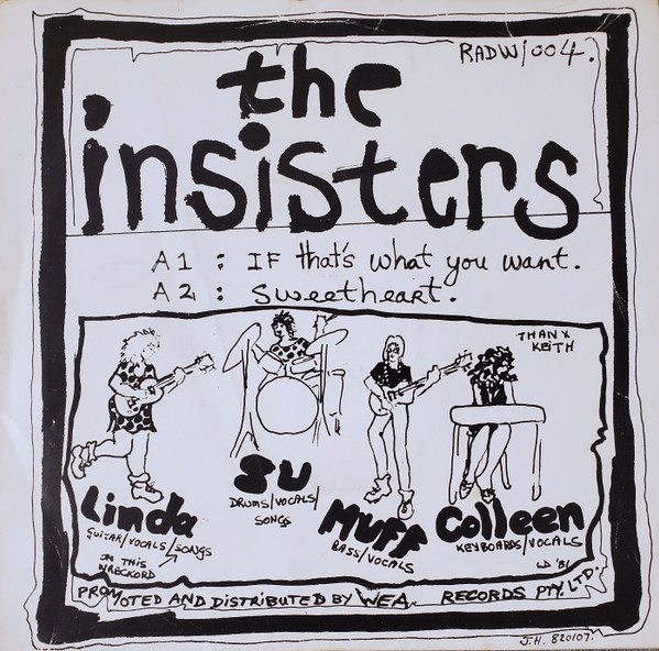 The Insisters – If That's What You Want / Sweetheart